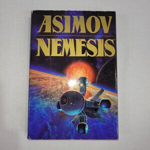 Isaac Asimov Nemesis 1989 Hardcover Book Club Edition